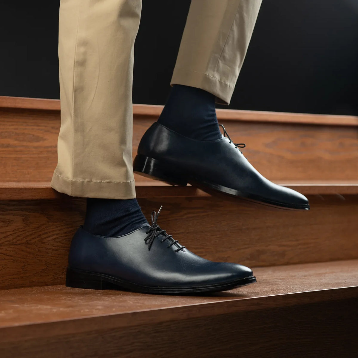 Orlaven Director Wholecut Midnight Синій Шкіряне взуття для Чоловіків footwear image 10