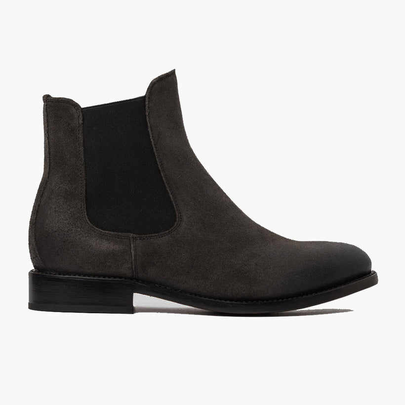 Cavalier Shadow Grey Leather Boots чоловіча