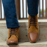 Authentic Full-Grain Leather Grain Depth & Pull-Up Patina Texture Detail