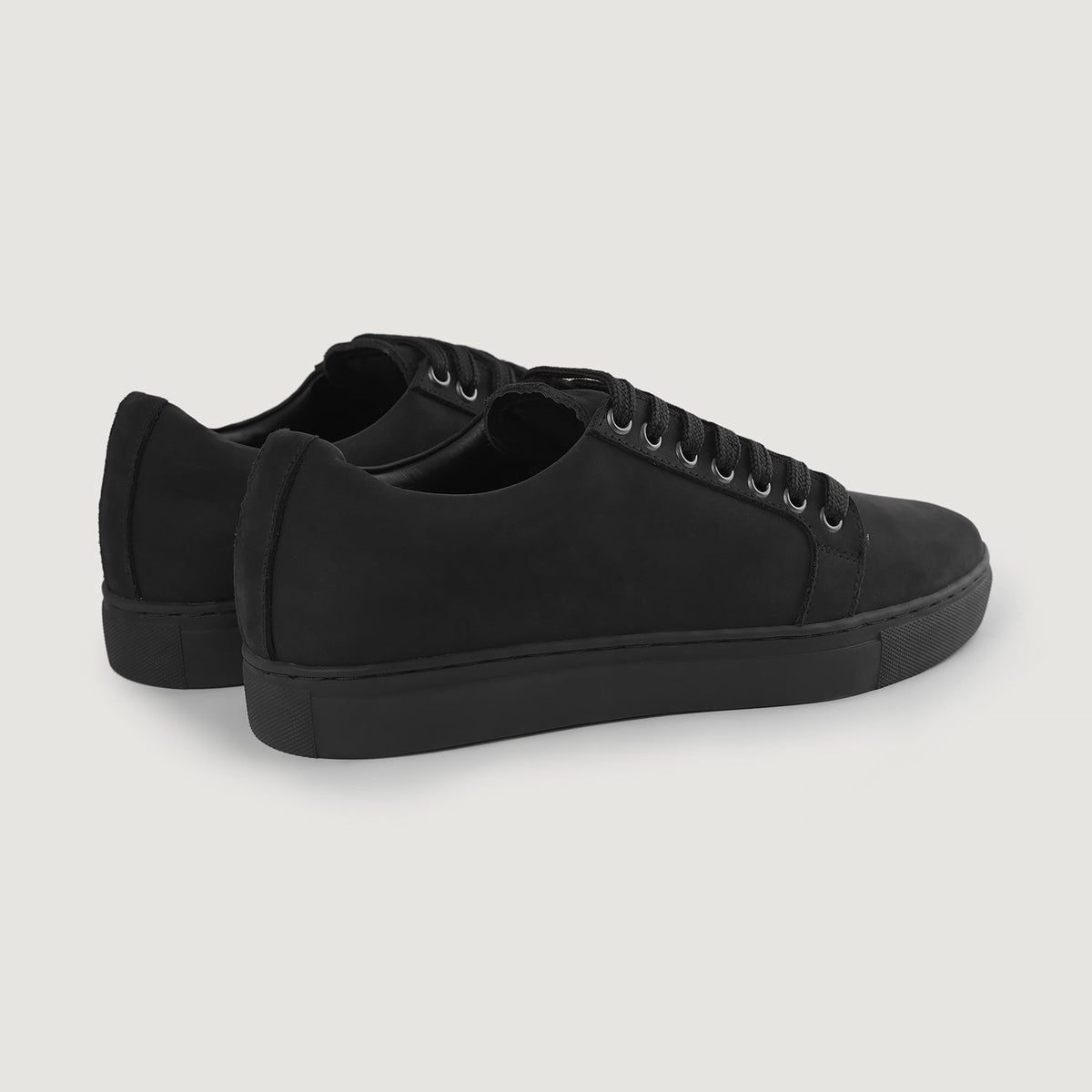 Orlaven Murphy Low Top Чорний Nubuck Шкіряні кеди для Чоловіків footwear image 10
