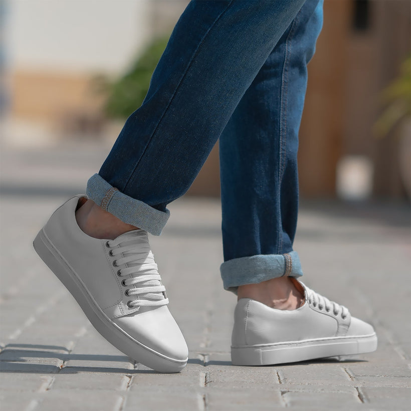 Murphy Low Top White Шкіряні кеди для Чоловіків