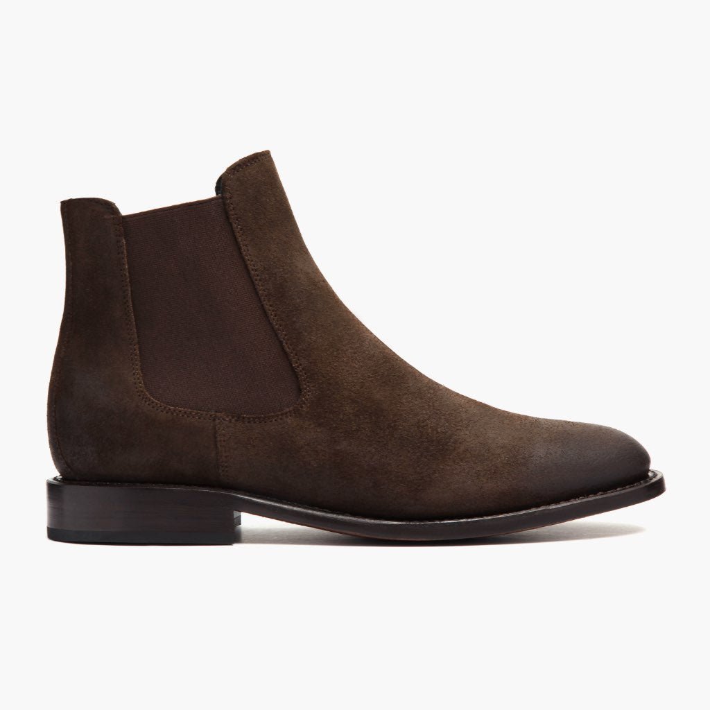 Dark Brown Full-Grain leather Boots - Рантова конструкція Goodyear Welt та носок взуття