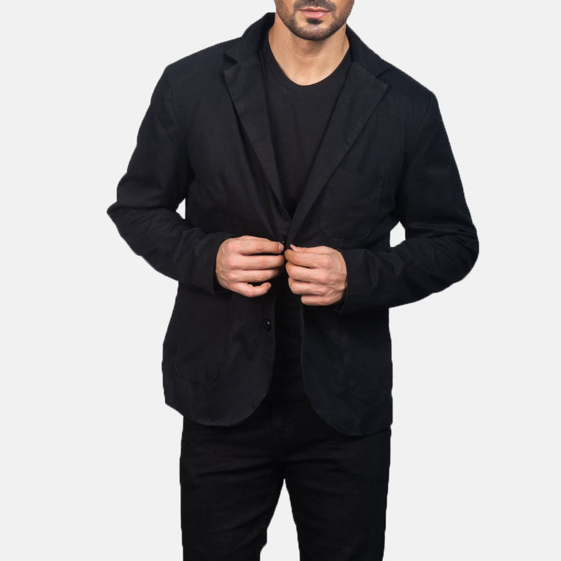 Borges Чорна Blazer чоловіча