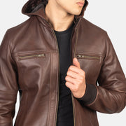 
Bouncer Biz Шкіряний бомбер для Чоловіків – alternate product view 6