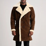
Charles Шкіряне пальто Коричневий Shearling Шкіряне пальто для Чоловіків – alternate product view 4