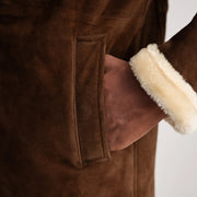 
Charles Шкіряне пальто Коричневий Shearling Шкіряне пальто для Чоловіків – alternate product view 6