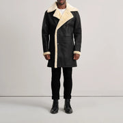 
Charles Шкіряне пальто Коричневий Shearling Шкіряне пальто для Чоловіків – alternate product view 3