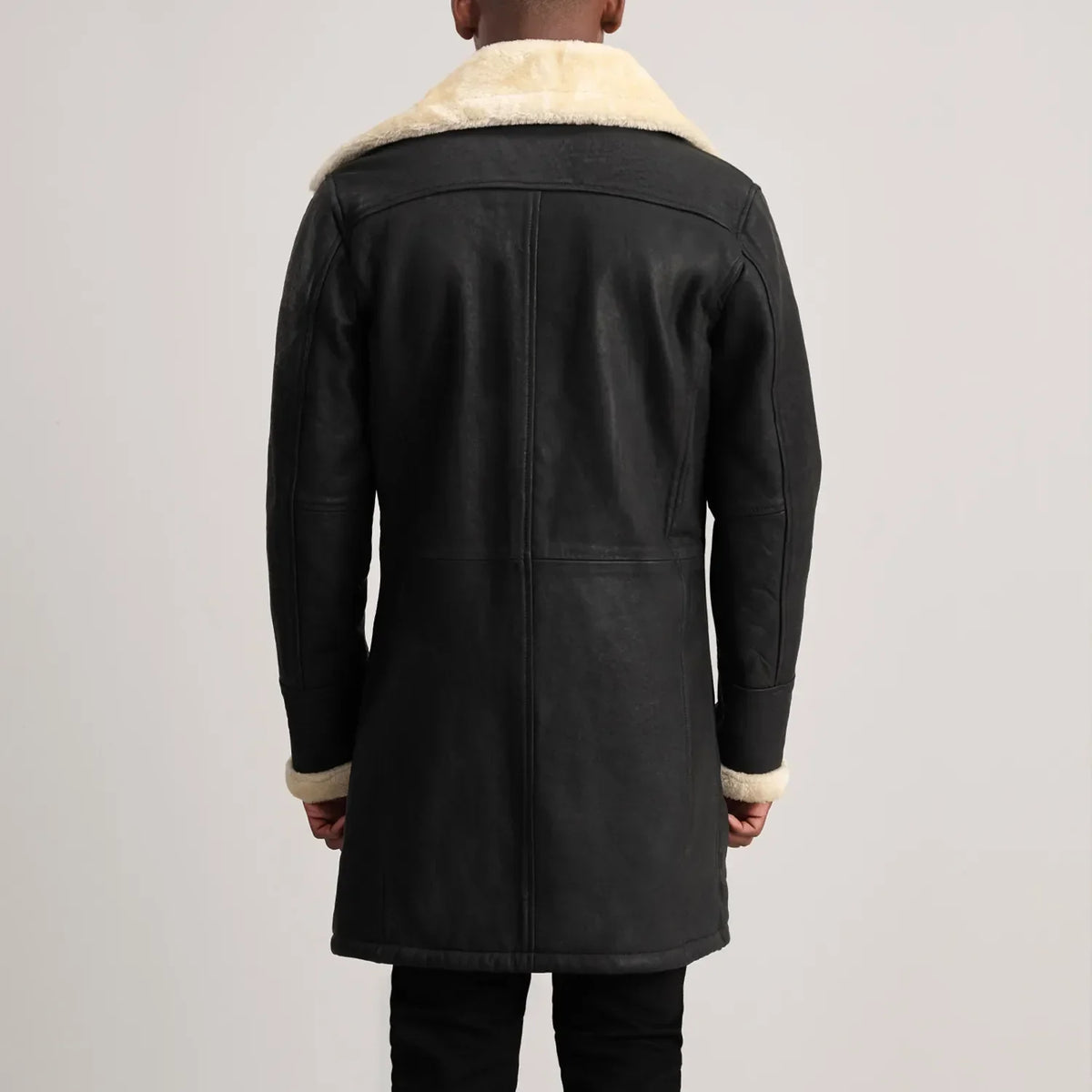 
Charles Шкіряне пальто Коричневий Shearling Шкіряне пальто для Чоловіків – alternate product view 5