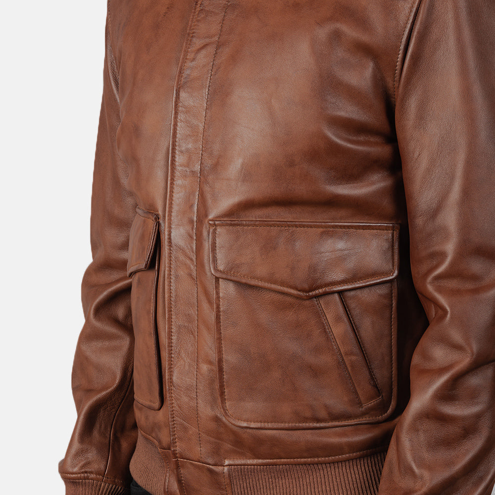 Coffmen Шкіряний бомбер чоловіча – alternate product view 6