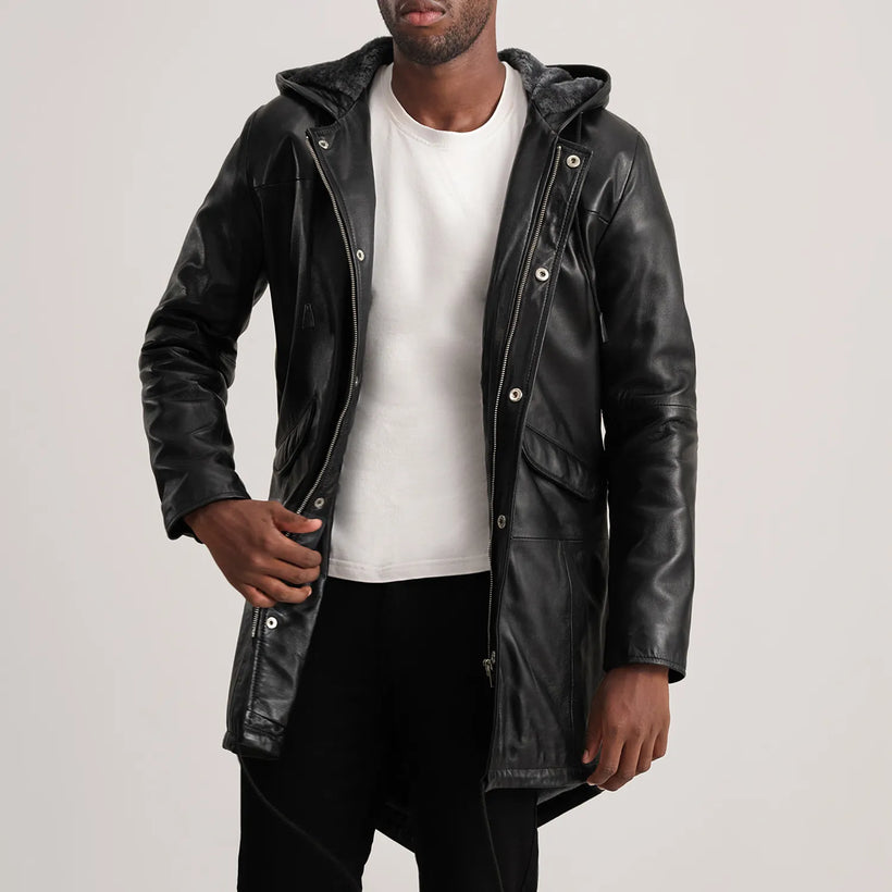 Delvin Шкіряна куртка чоловіча