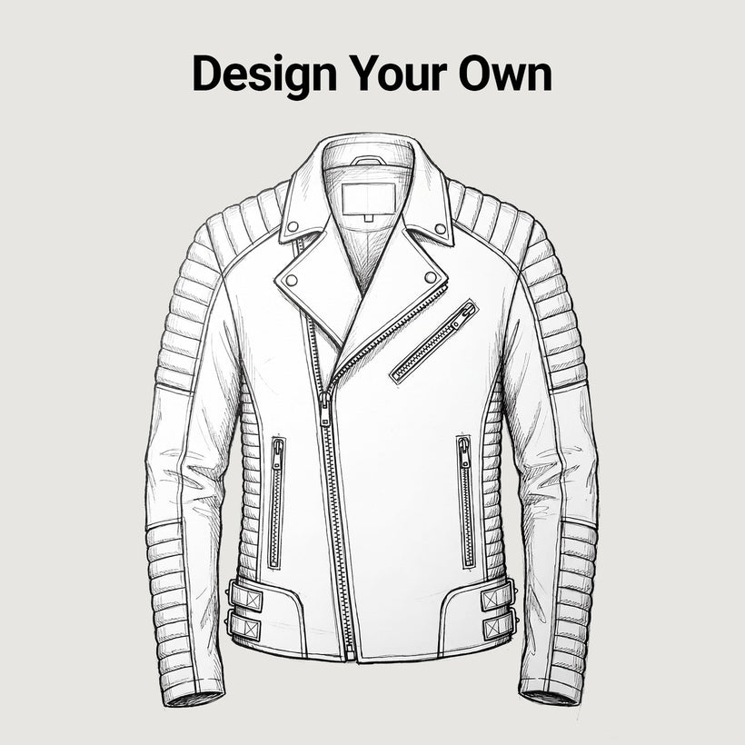 Design Your Own Шкіряна куртка чоловіча