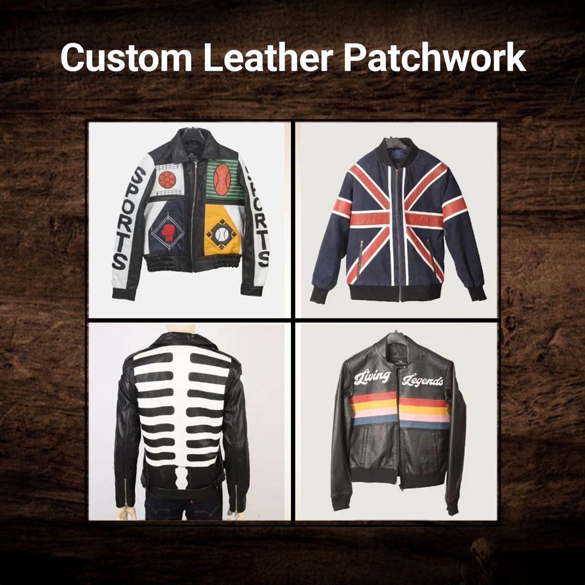 
Design Your Own Шкіряна куртка для Жінок – alternate product view 11