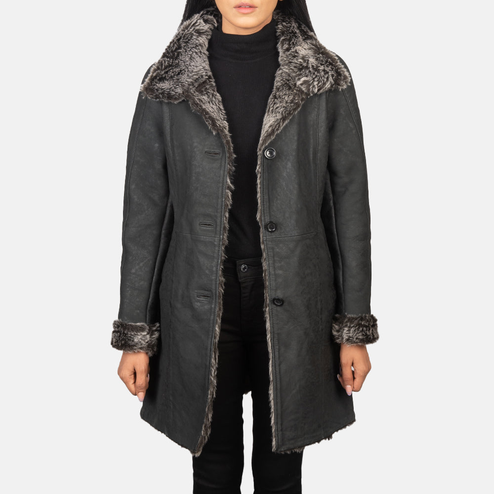 
Erica Shearling Шкіряне пальто для Жінок – alternate product view 1