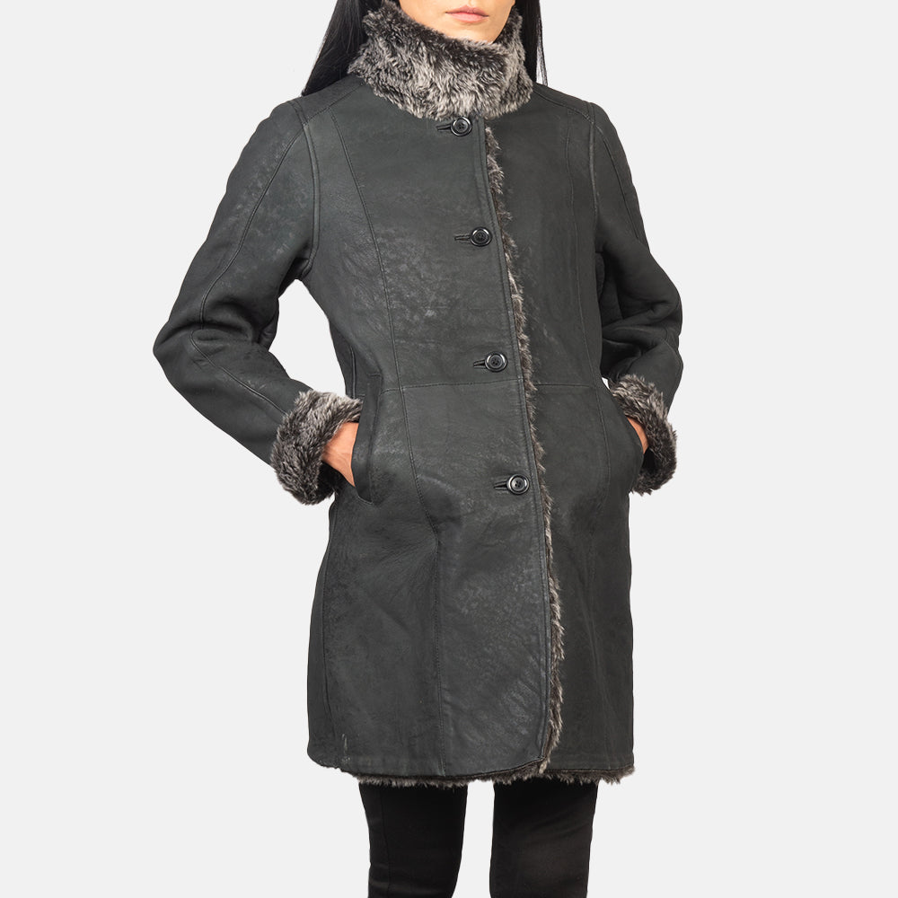 
Erica Shearling Шкіряне пальто для Жінок – alternate product view 6