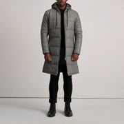 
Floyd Шкіряне пальто Рудий Puffer Шкіряна куртка для Чоловіків – alternate product view 3