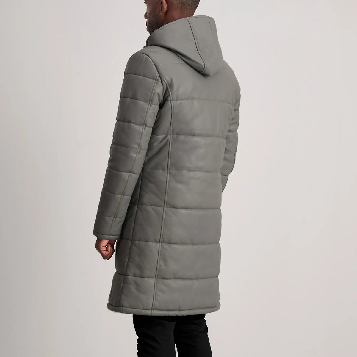 
Floyd Шкіряне пальто Рудий Puffer Шкіряна куртка для Чоловіків – alternate product view 5
