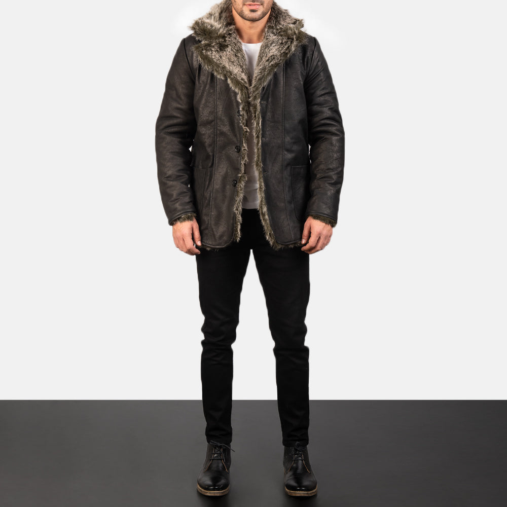 
Furlong Шкіряне пальто Beige Шкіряне пальто для Чоловіків – alternate product view 3