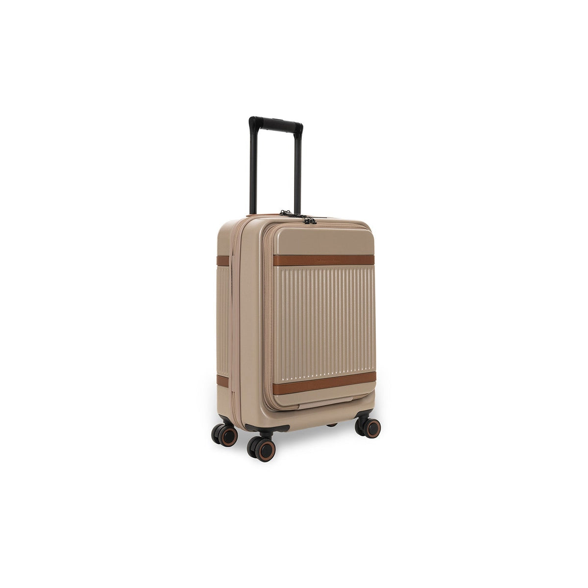 
Hand Luggage Suitcase Front Pocket Zuna для Жінок для Жінок з класичної 100% шкіри вищого гатунку - Вигляд спереду та приталений силует | Купити в офіційному онлайн-магазині