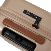 
Tailored Rib Cuffs & Hem Craftsmanship Construction Detail on Hand Luggage Suitcase Zuna для Жінок для Жінок