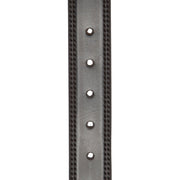 
Solid Antique Brass Hardware & Heavy-Duty Dual Zipper Detail on Manovo Натуральна шкіра вищого гатунку Belt для Чоловіків