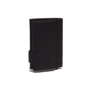
Classic 100% Full-Grain Leather Card Holder - Вигляд ззаду з посиленими шкіряними ременями та прострочкою