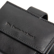 
Solid Antique Brass Hardware & Heavy-Duty Dual Zipper Detail on Lesina Натуральна шкіра вищого гатунку Картхолдер