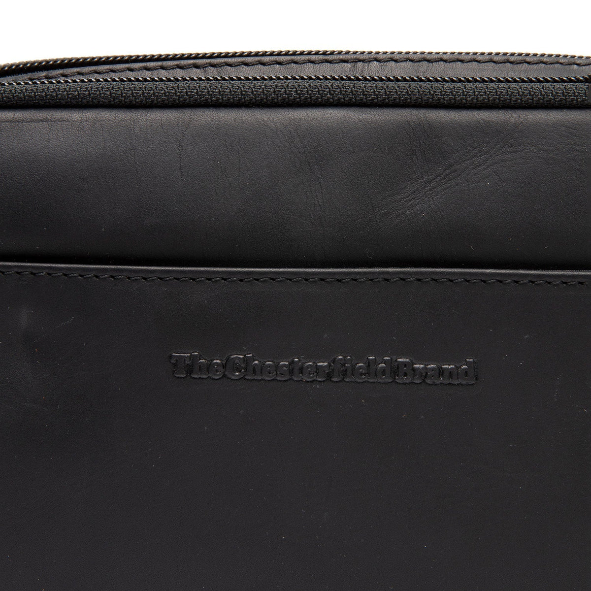 
Classic 100% Full-Grain leather Bag - Вигляд ззаду з посиленими шкіряними ременями та прострочкою