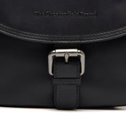
Classic 100% Full-Grain leather Bag - Вигляд ззаду з посиленими шкіряними ременями та прострочкою