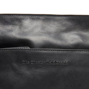 
Classic 100% Full-Grain leather Bag - Вигляд ззаду з посиленими шкіряними ременями та прострочкою