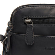 
Classic 100% Full-Grain leather Bag - Вигляд ззаду з посиленими шкіряними ременями та прострочкою