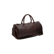 
Як виглядає на людині:  Leather Garment Bag Finlay на моделі — природне спадання при денному світлі