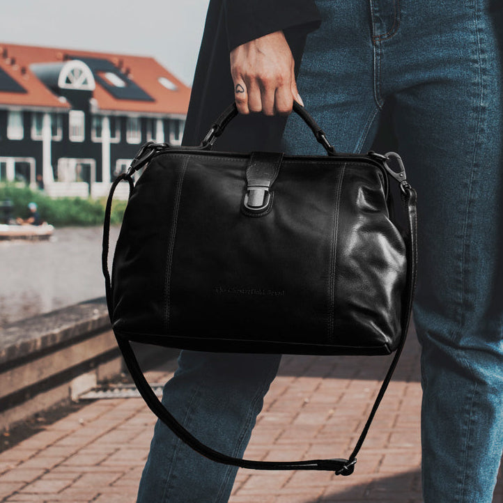 Shaun Full-Grain Leather Handbag жіноча
