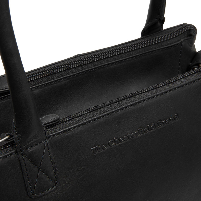 Solvin Full-Grain Leather Handbag жіноча