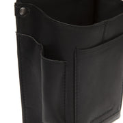 
Solid Antique Brass Hardware & Heavy-Duty Dual Zipper Detail on Taiwan Натуральна шкіра вищого гатунку Waiter Шкіряний гаманець Holster