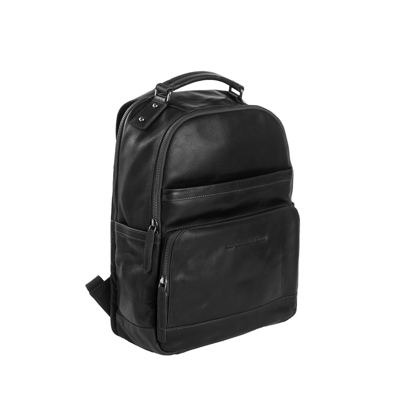 Austin Full-Grain Leather Laptop Backpack жіноча