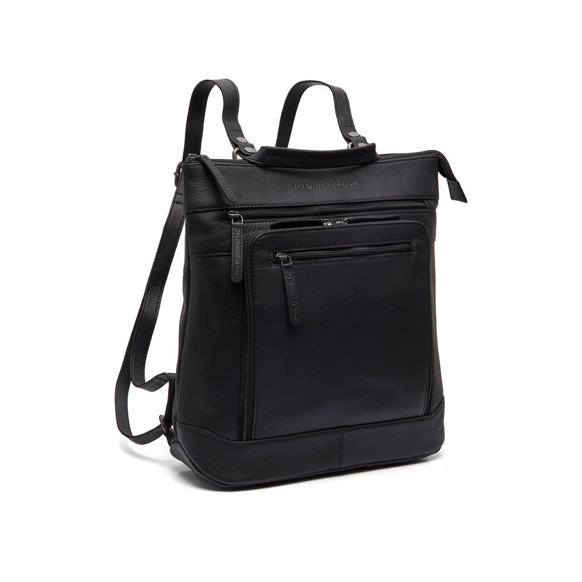 Caldero Full-Grain Leather Laptop Backpack жіноча