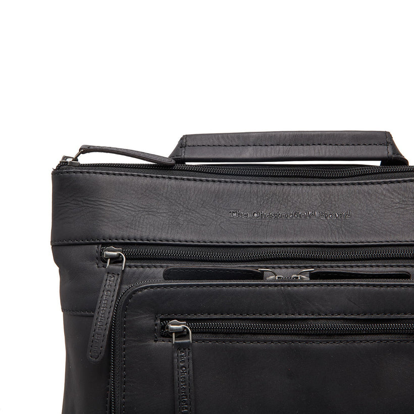 Caldero Full-Grain Leather Laptop Backpack жіноча