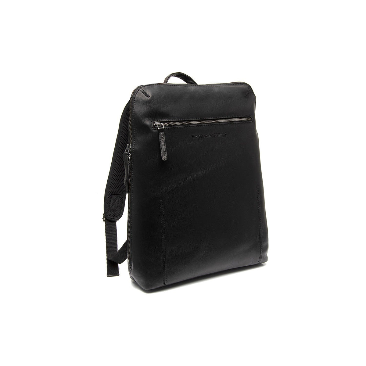 Filmore Full-Grain Leather Laptop Backpack з класичної 100% шкіри вищого гатунку - Full Exterior Вигляд спереду та приталений силует | Купити в офіційному онлайн-магазині