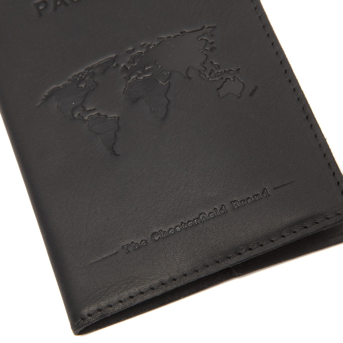 
Leather Passport Case для Жінок для Жінок - Вигляд збоку з ергономічним кроєм рукава