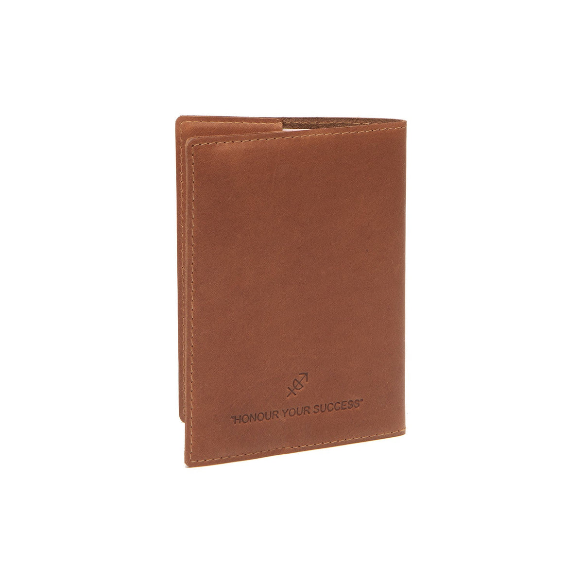 
Cognac Leather Passport Case для Жінок для Жінок, detail view 1