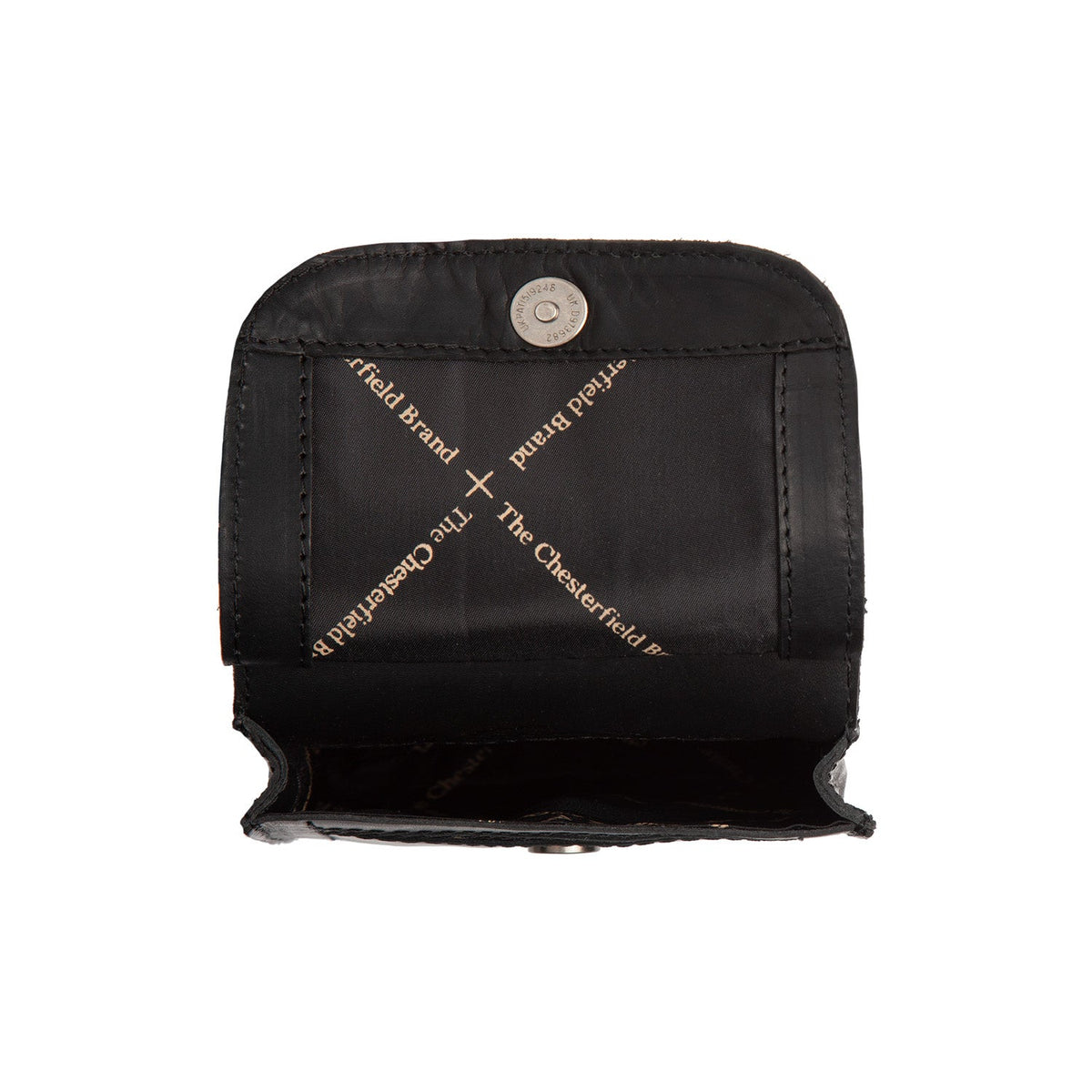 
Крупний план деталей of Classic Collar & Heavy-Duty Zipper Hardware on Nebra Натуральна шкіра вищого гатунку Phone Bag