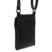 
Tailored Rib Cuffs & Hem Craftsmanship Construction Detail on Nebra Натуральна шкіра вищого гатунку Phone Bag