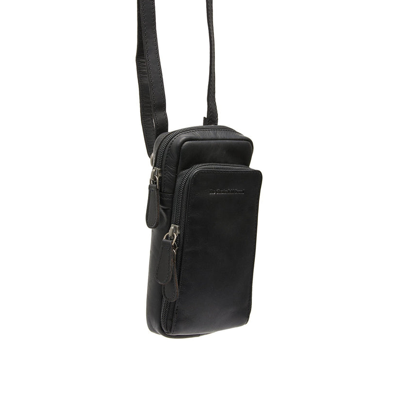 Valdes Full-Grain Leather Phone Bag жіноча