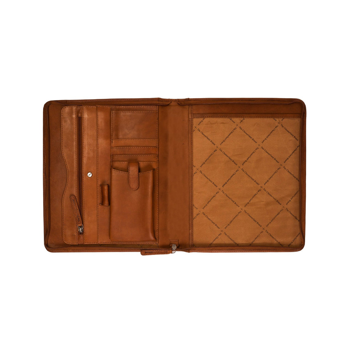 
Cognac Leather Portfolio Barnet для Жінок для Жінок, detail view 1