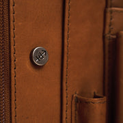 
Cognac Leather Portfolio Barnet для Жінок для Жінок, detail view 4