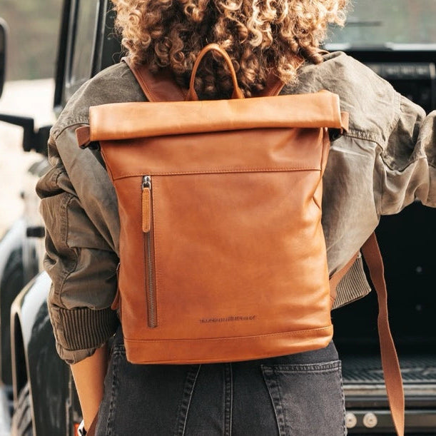 
Mazara Натуральна шкіра вищого гатунку Roll-top Backpack – alternate product view 2