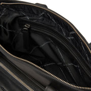 
Classic 100% Full-Grain leather Bag - Вигляд ззаду з посиленими шкіряними ременями та прострочкою
