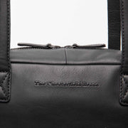 
Classic 100% Full-Grain leather Bag - Вигляд ззаду з посиленими шкіряними ременями та прострочкою