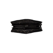 
Solid Antique Brass Hardware & Heavy-Duty Dual Zipper Detail on Fidenza Шкіряна сумка на плече