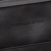 
Classic 100% Full-Grain leather Bag - Вигляд ззаду з посиленими шкіряними ременями та прострочкою